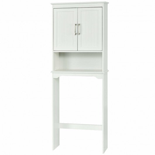 Over Toilet Space Saver Bathroom Organizer with Storage Cabinet W2B
