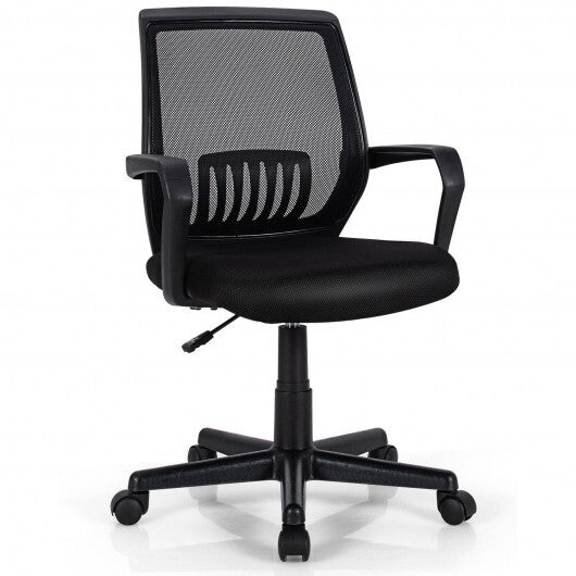 Mid-Back Mesh Height Adjustable Executive Chair with Lumbar Support W2B