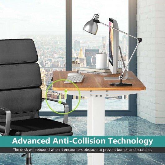 Electric Height Adjustable Standing Desk with Memory Controller-Black