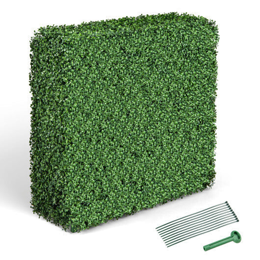 Faux Greenery Room Divider Decorative Privacy Screen Fence Hedge Wall-M W2B