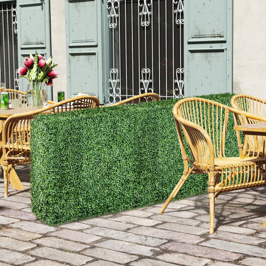 Faux Greenery Room Divider Decorative Privacy Screen Fence Hedge Wall-M W2B