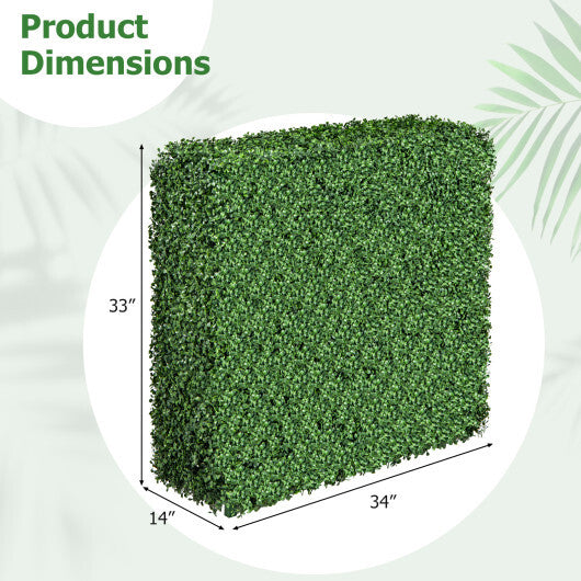 Faux Greenery Room Divider Decorative Privacy Screen Fence Hedge Wall-M W2B