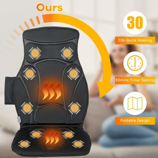Foldable Full Body Massage Mat with Heating Function