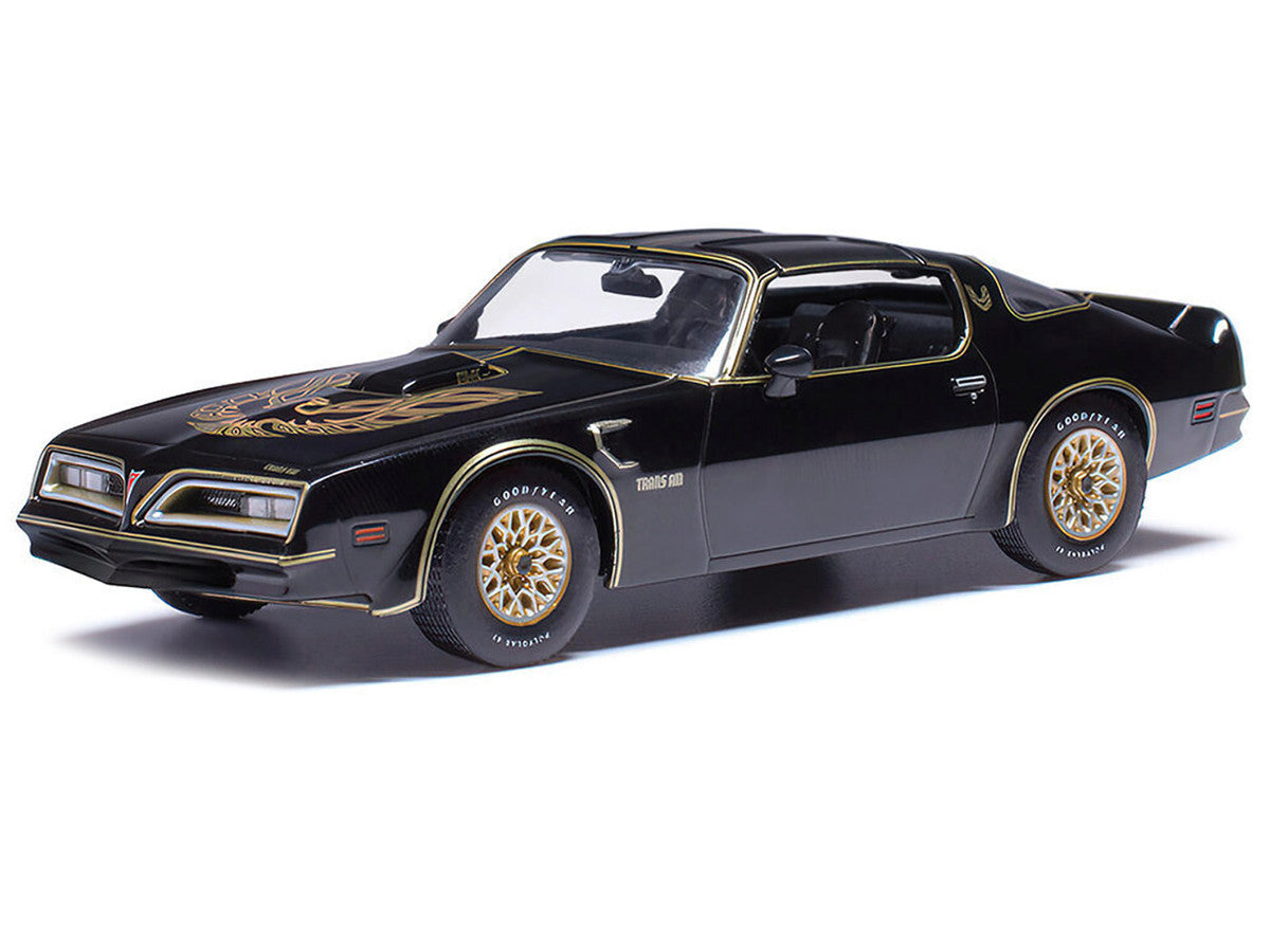 1977 Pontiac Trans Am Starlight Black with Hood Graphics 1/43 Diecast Model by IXO Models IXO