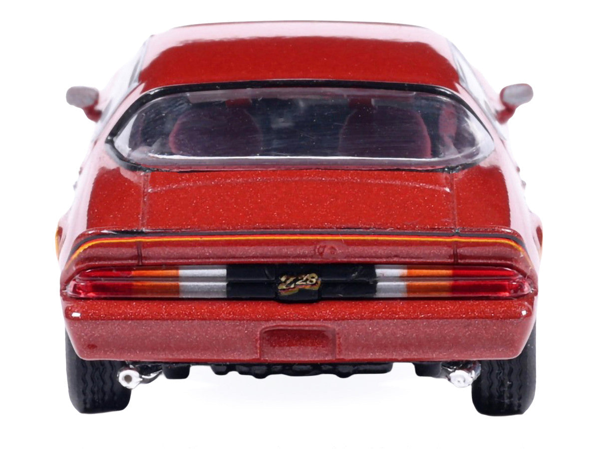 1978 Chevrolet Camaro Z28 Carmine Red Metallic with Red Interior 1/64 Diecast Model Car by IXO Models IXO