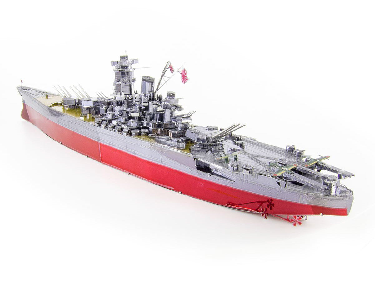 Model Kit Yamato Battleship "Imperial Japanese Navy" (Challenging Difficulty) Steel Model by Metal Earth-2