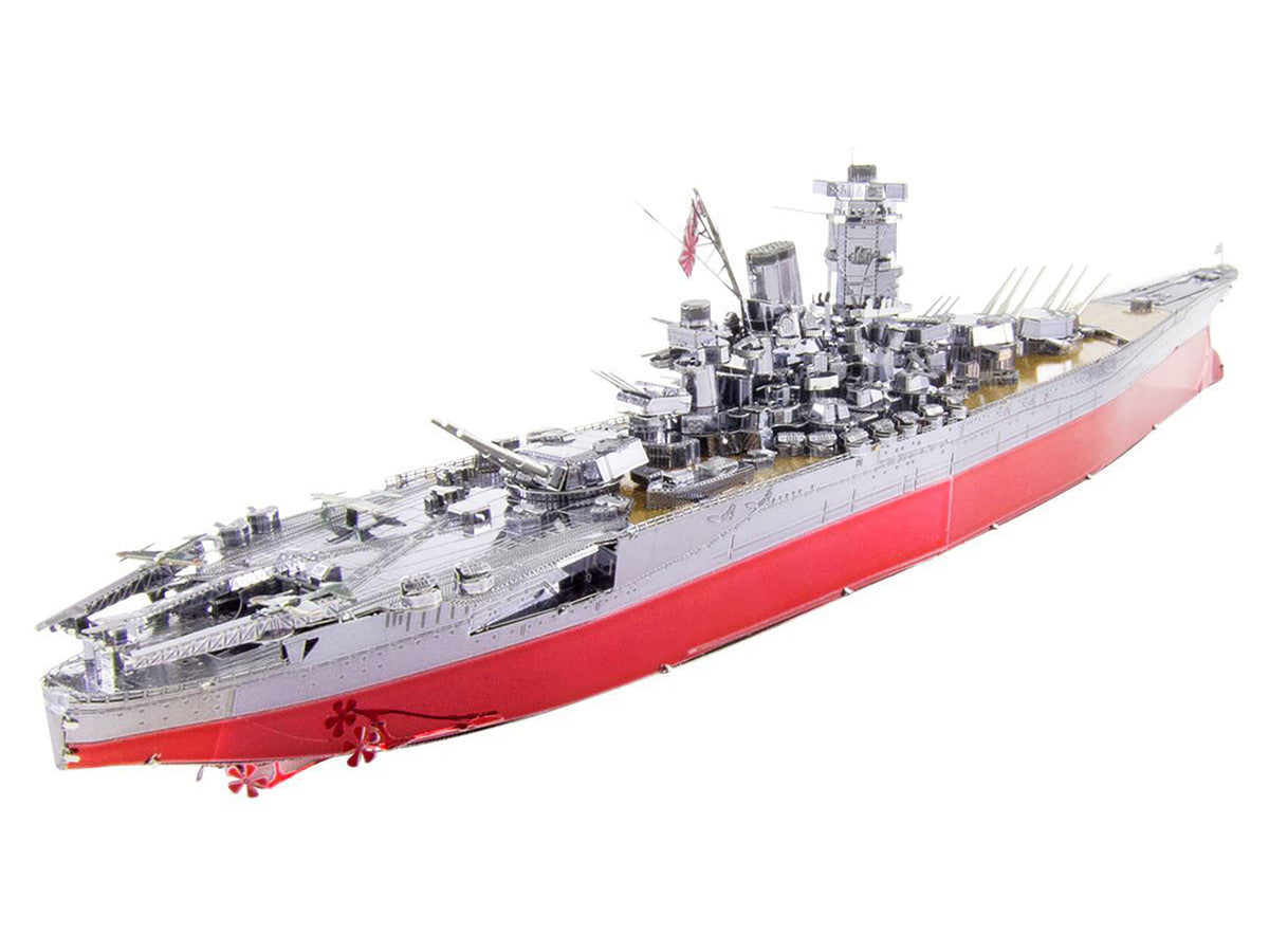 Model Kit Yamato Battleship "Imperial Japanese Navy" (Challenging Difficulty) Steel Model by Metal Earth-3