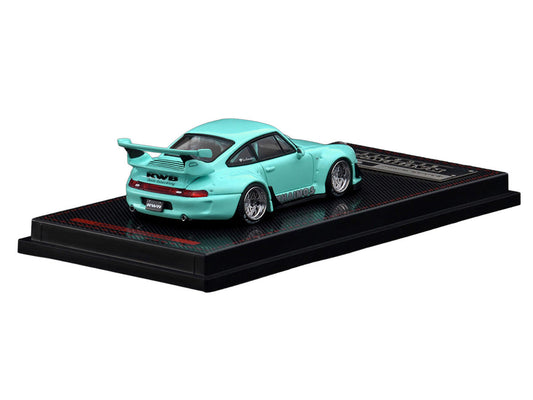 RWB 993 "Lomianki" Blue Green 1/64 Diecast Model Car by Ignition Model Ignition Model