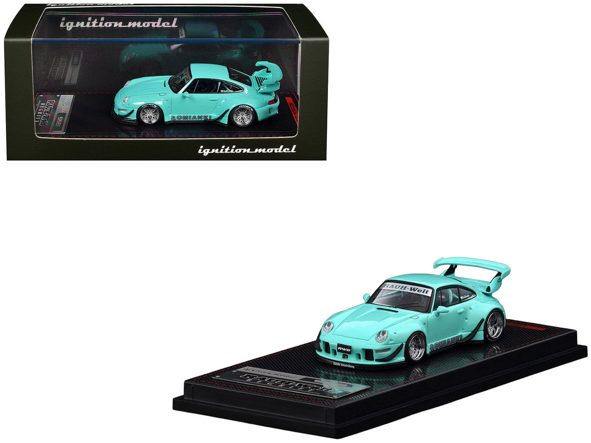 RWB 993 "Lomianki" Blue Green 1/64 Diecast Model Car by Ignition Model Ignition Model
