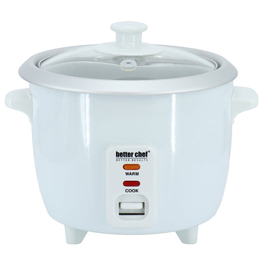 Better Chef 3 Cup Automatic Rice Cooker in White W2B