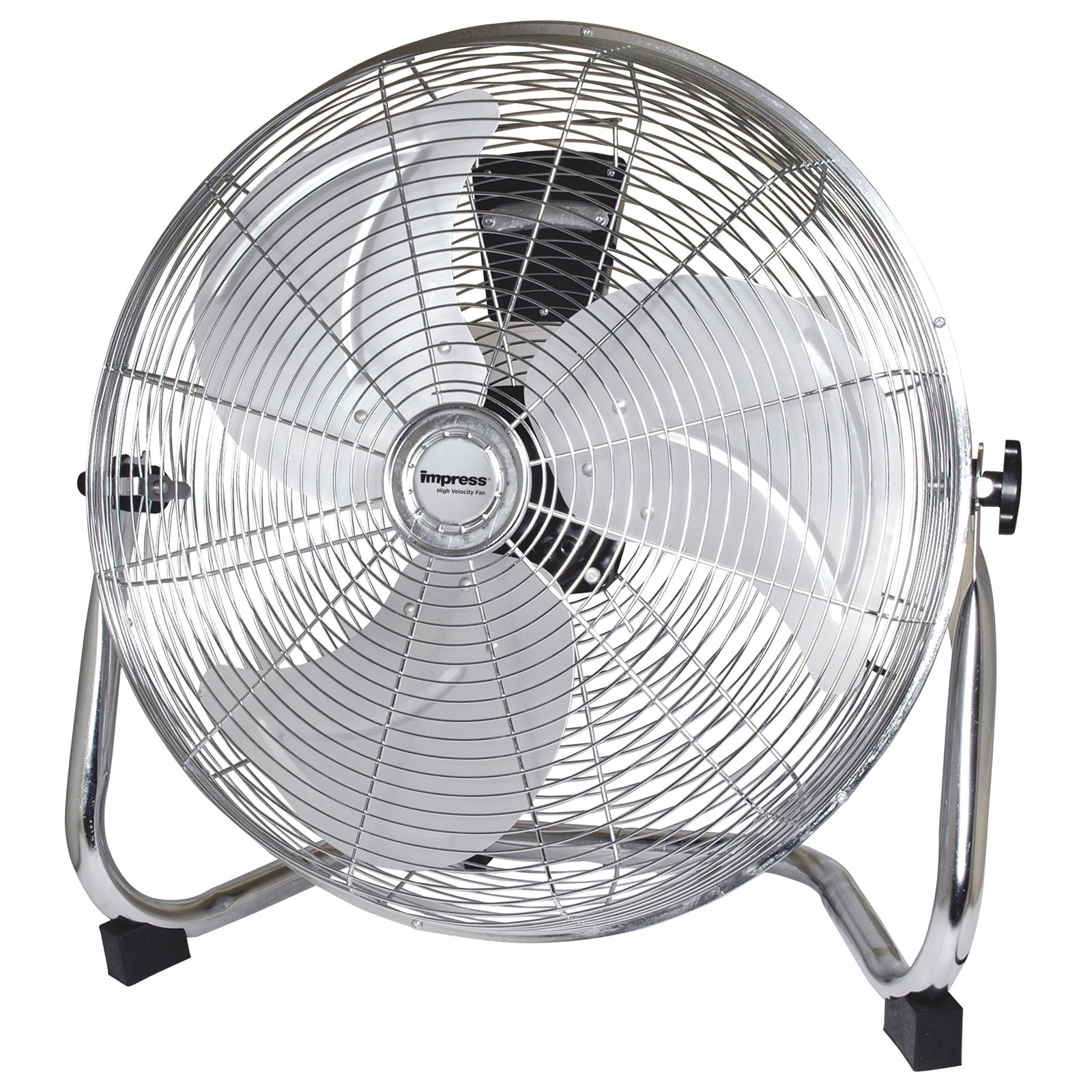 Impress 18 inch High Velocity Metal Fan in Chrome W2B