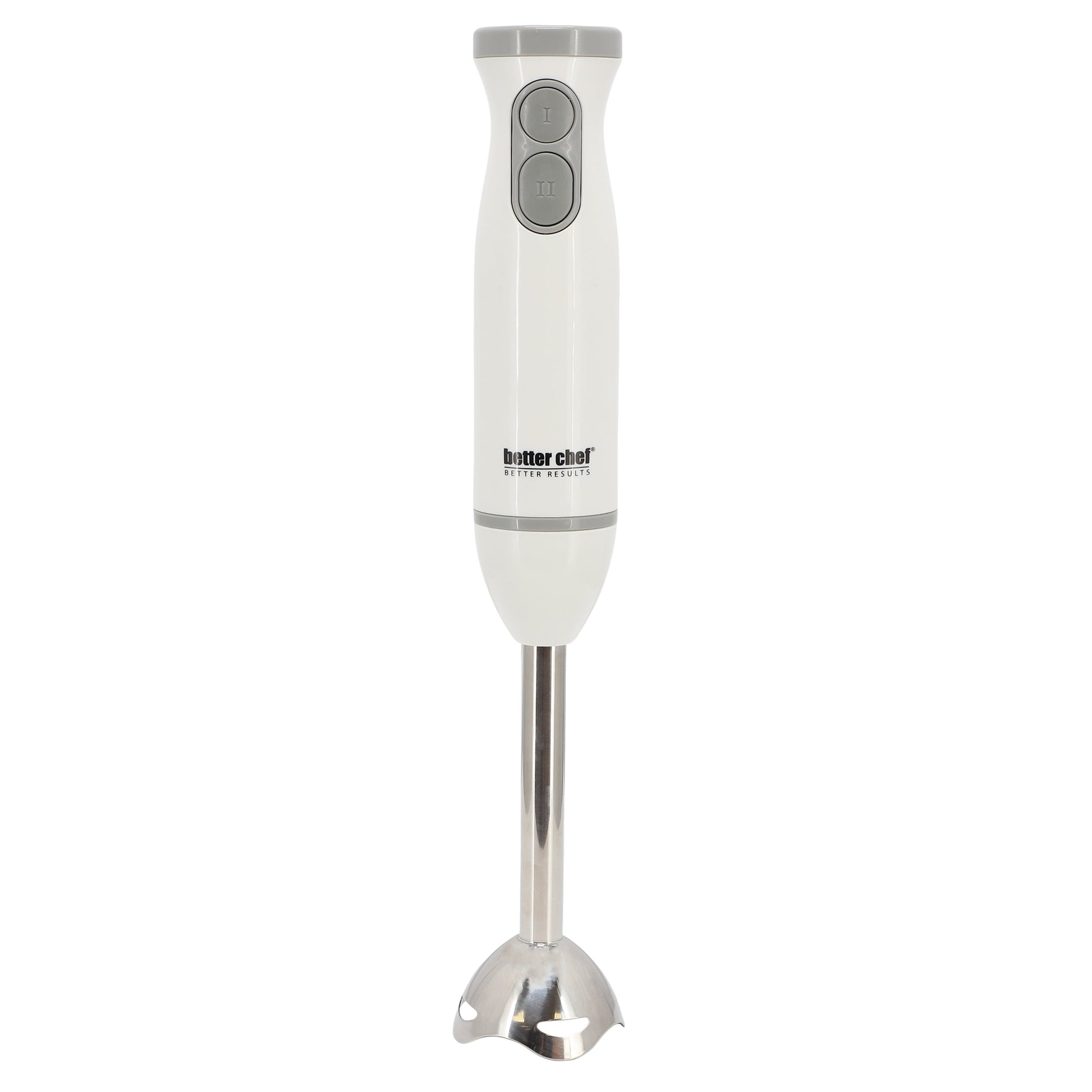 Better Chef 2-Speed 150-Watt Immersion Hand Blender in White W2B
