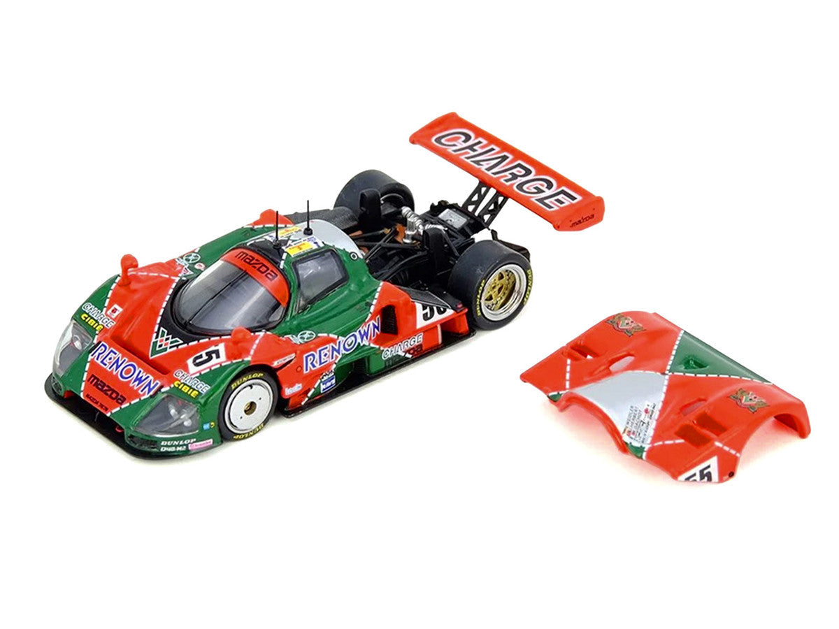 Mazda 787B #55 Johnny Herbert - Volker Weidler - Bertrand Gachot "Mazdaspeed" Winner "24 Hours of Le Mans" (1991) 1/64 Diecast Model Car by Inno Models Inno Models