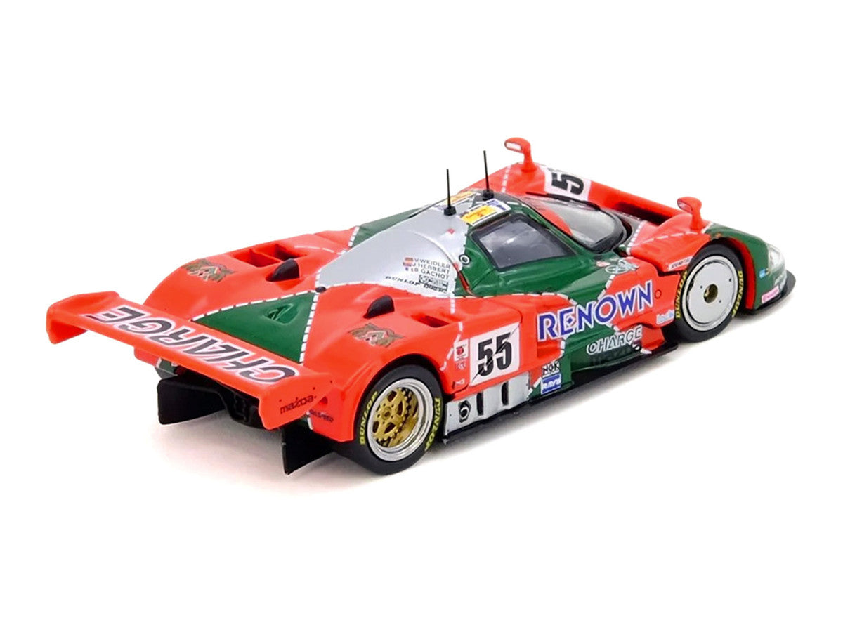 Mazda 787B #55 Johnny Herbert - Volker Weidler - Bertrand Gachot "Mazdaspeed" Winner "24 Hours of Le Mans" (1991) 1/64 Diecast Model Car by Inno Models Inno Models
