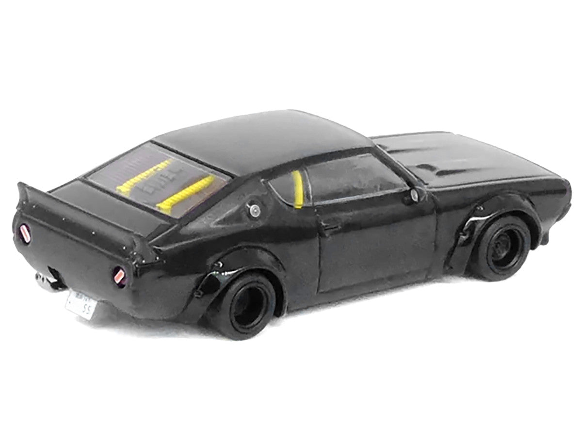 Nissan Skyline 2000 GT-R (KPGC110) RHD (Right Hand Drive) "LB-Works" Black 1/64 Diecast Model Car by Inno Models Inno Models