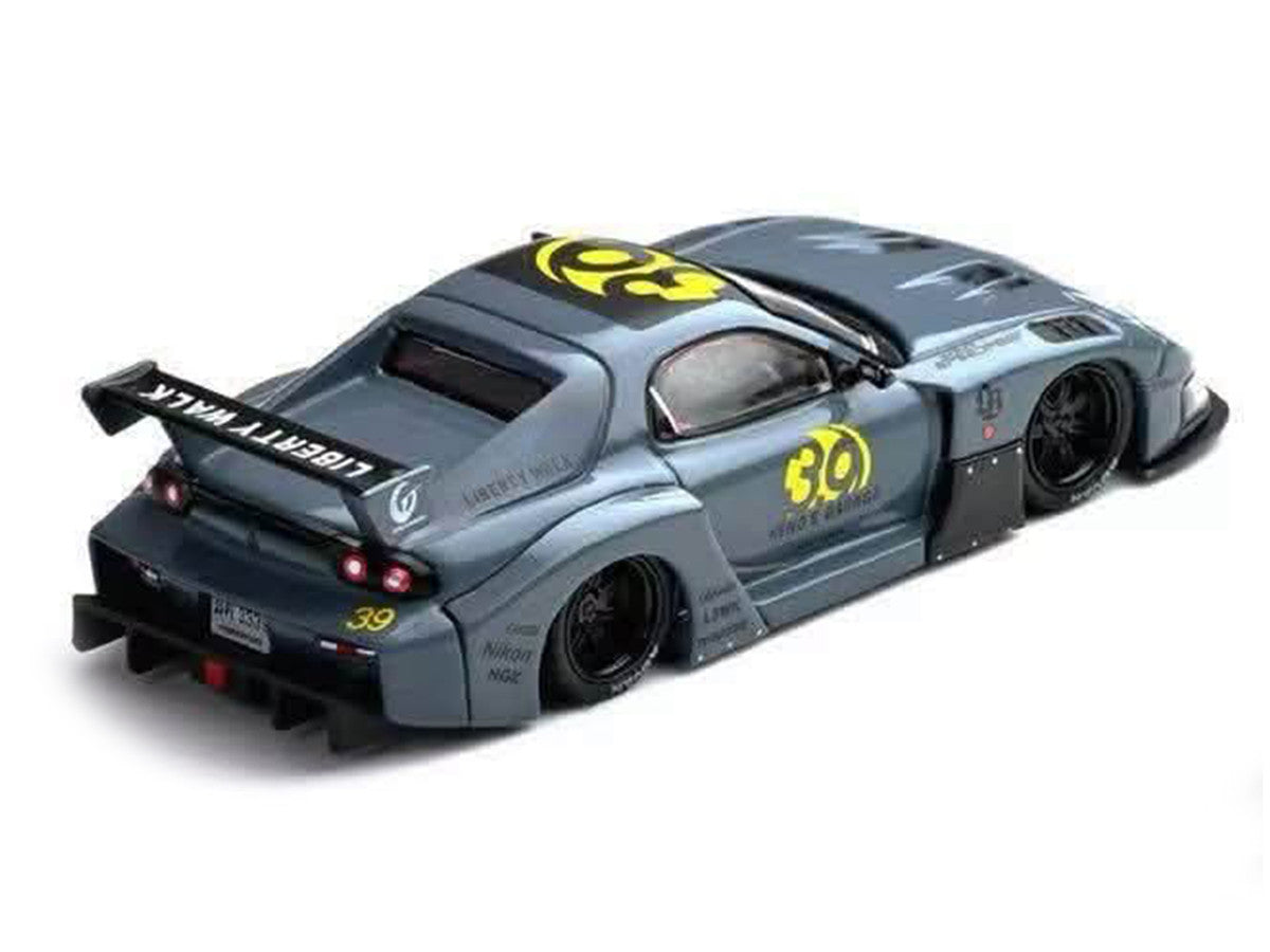 Mazda RX7 (FD3S) LB-Super Silhouette RHD (Right Hand Drive) #39 "Heng's Garage" Gray "Thailand Diecast Expo 2026 Event Edition" 1/64 Diecast Model Car by Inno Models Inno Models