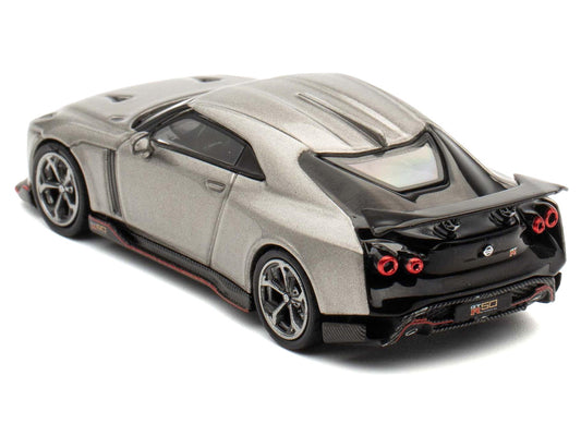 Nissan GT-R50 By ItalDesign Gray Metallic "Indonesia Diecast Expo 2024 Exclusive Edition" 1/64 Diecast Model Car by Inno Models-1