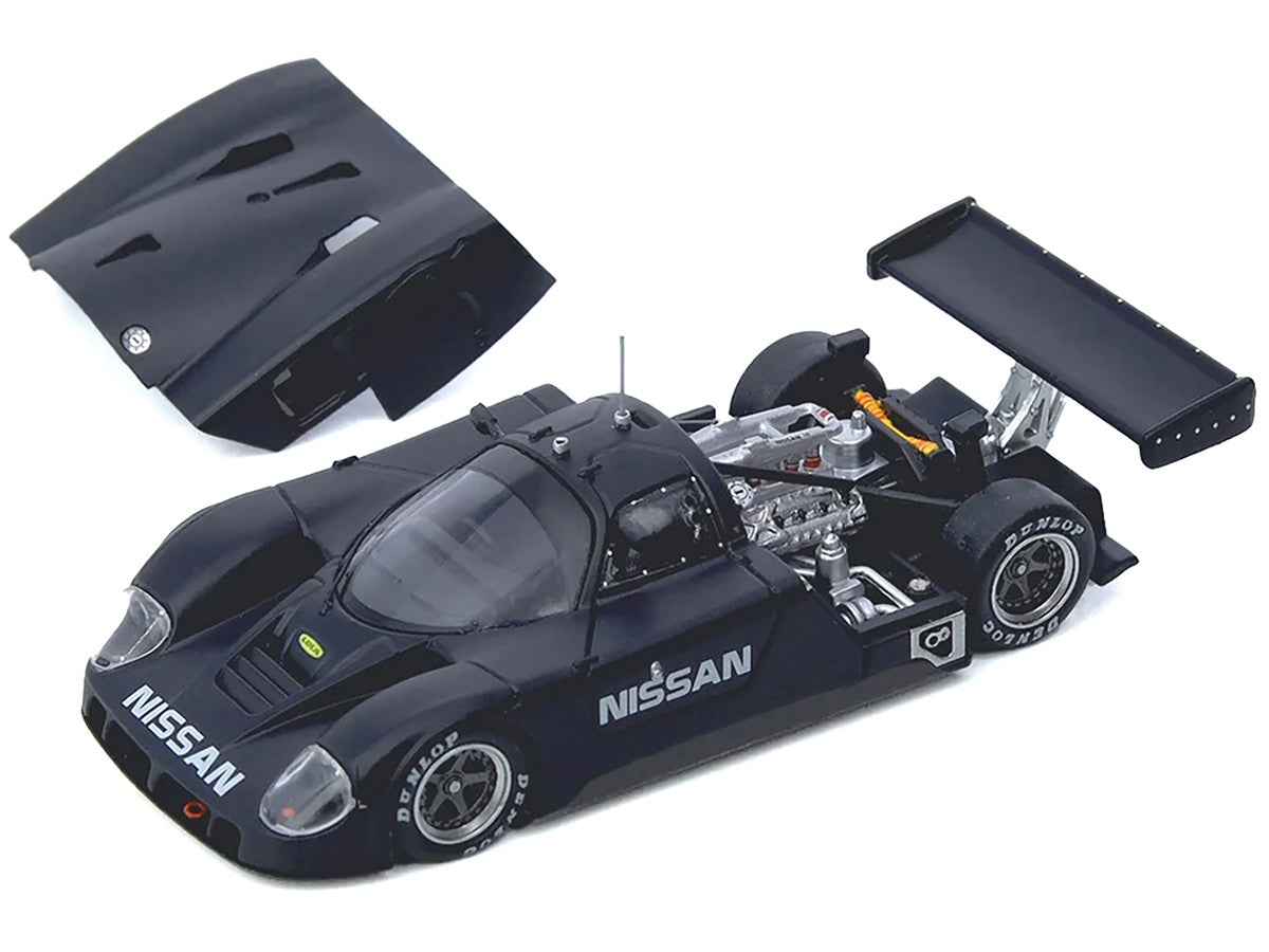 Nissan R89C Matt Black "Le Mans Shakedown Test at Paul Ricard 1988" 1/64 Diecast Model Car by Inno Models Inno Models