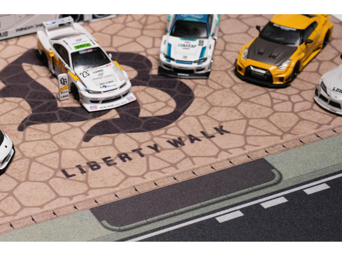 Desktop Display Mat "LB" Logo by Dream Customs Dream Customs