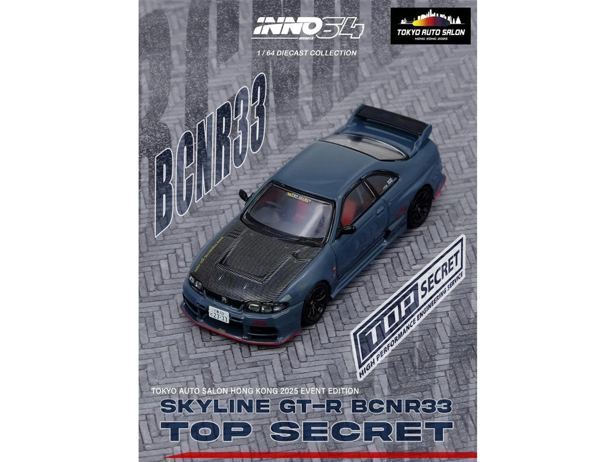 Nissan Top Secret "Tokyo Auto Salon Hong Kong 2025 Event Edition" Set of 2 Pieces 1/64 Diecast Model Car by Inno Models Inno Models