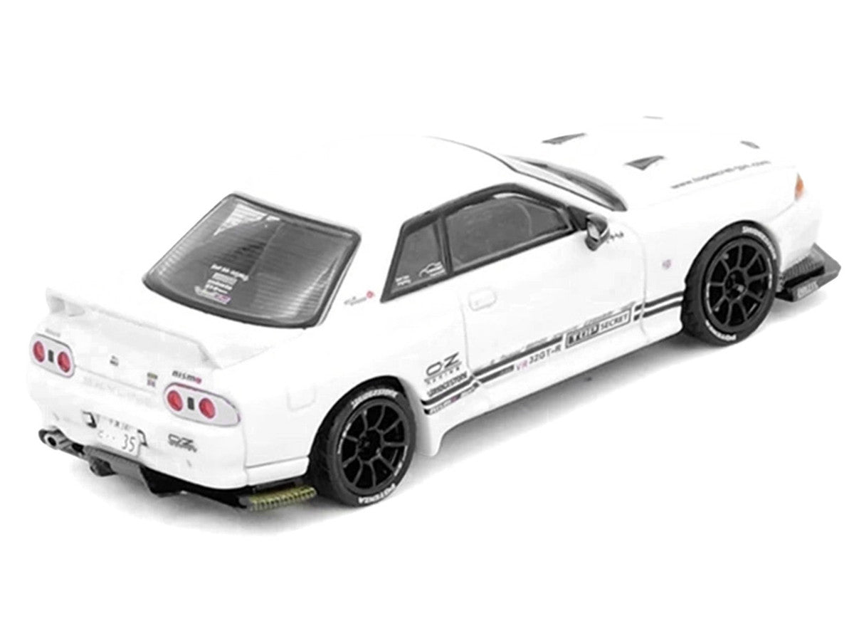 Nissan Skyline "Top Secret" (VR32) GT-R RHD (Right Hand Drive) White 1/64 Diecast Model Car by Inno Models Inno Models