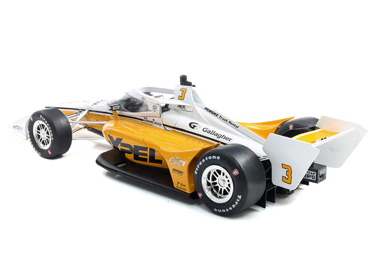 Dallara IndyCar #3 Scott McLaughlin "XPEL" Team Penske (Road Course Configuration) "NTT IndyCar Series" (2025) 1/18 Diecast Model Car by IXO Models-0