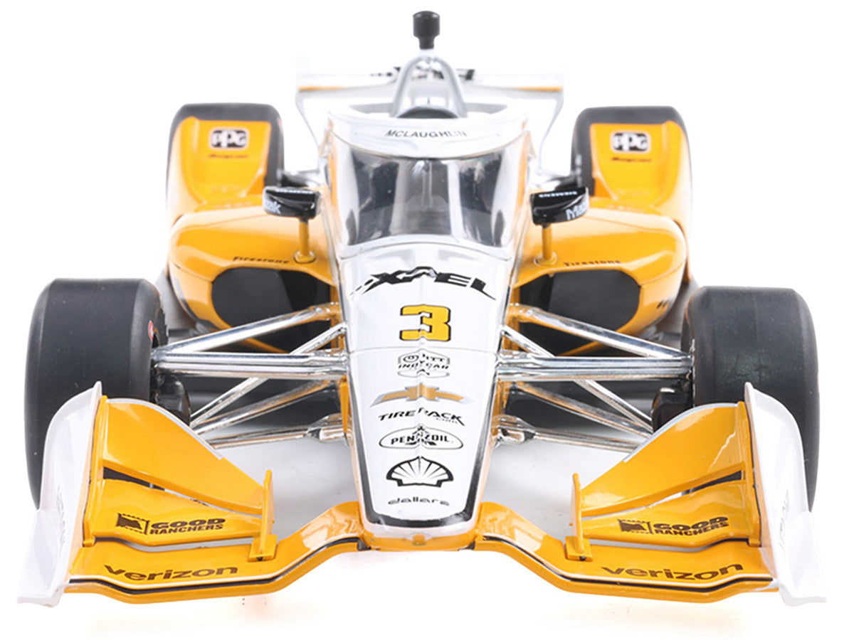 Dallara IndyCar #3 Scott McLaughlin "XPEL" Team Penske (Road Course Configuration) "NTT IndyCar Series" (2025) 1/18 Diecast Model Car by IXO Models-3
