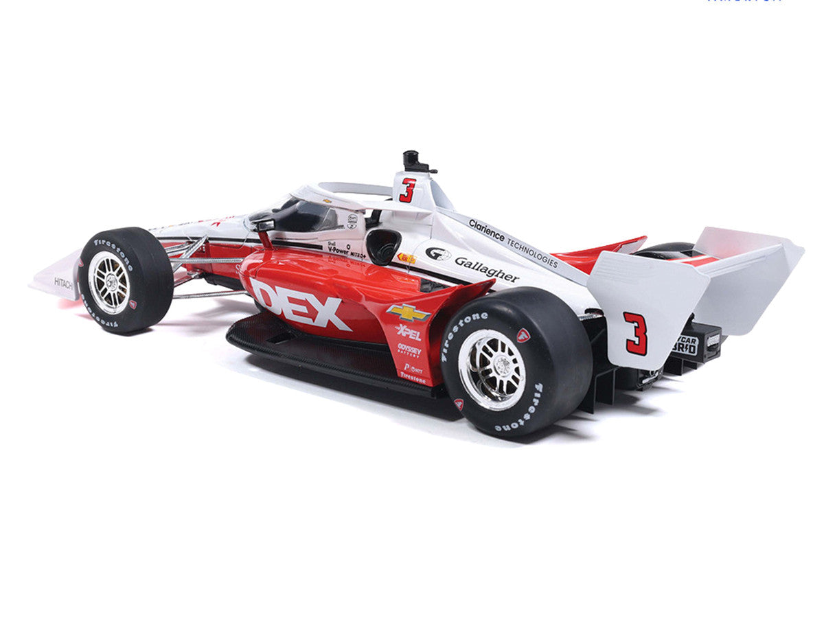 Dallara IndyCar #3 Scott McLaughlin "DEX" Team Penske (Road Course Configuration) "NTT IndyCar Series" (2026) 1/18 Diecast Model Car by IXO Models IXO