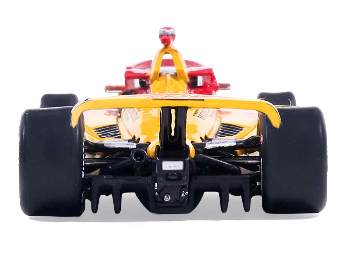 Dallara IndyCar #10 Alex Palou "DHL - Chip Ganassi Racing" Winner "Indianapolis 500" (2025) 1/64 Diecast Model by IXO Models-2