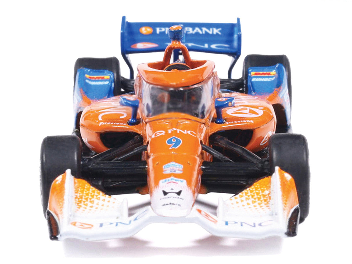 Dallara IndyCar #9 Scott Dixon "PNC Bank" Chip Ganassi Racing (Road Course Configuration) "NTT IndyCar Series" (2026) 1/64 Diecast Model Car by IXO Models-2