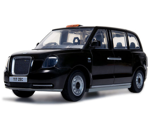 Skill 1 Model Kit London Taxi LEVC TX Black Snap Together Painted Plastic Model Car Kit by Airfix Quickbuild Airfix Quickbuild