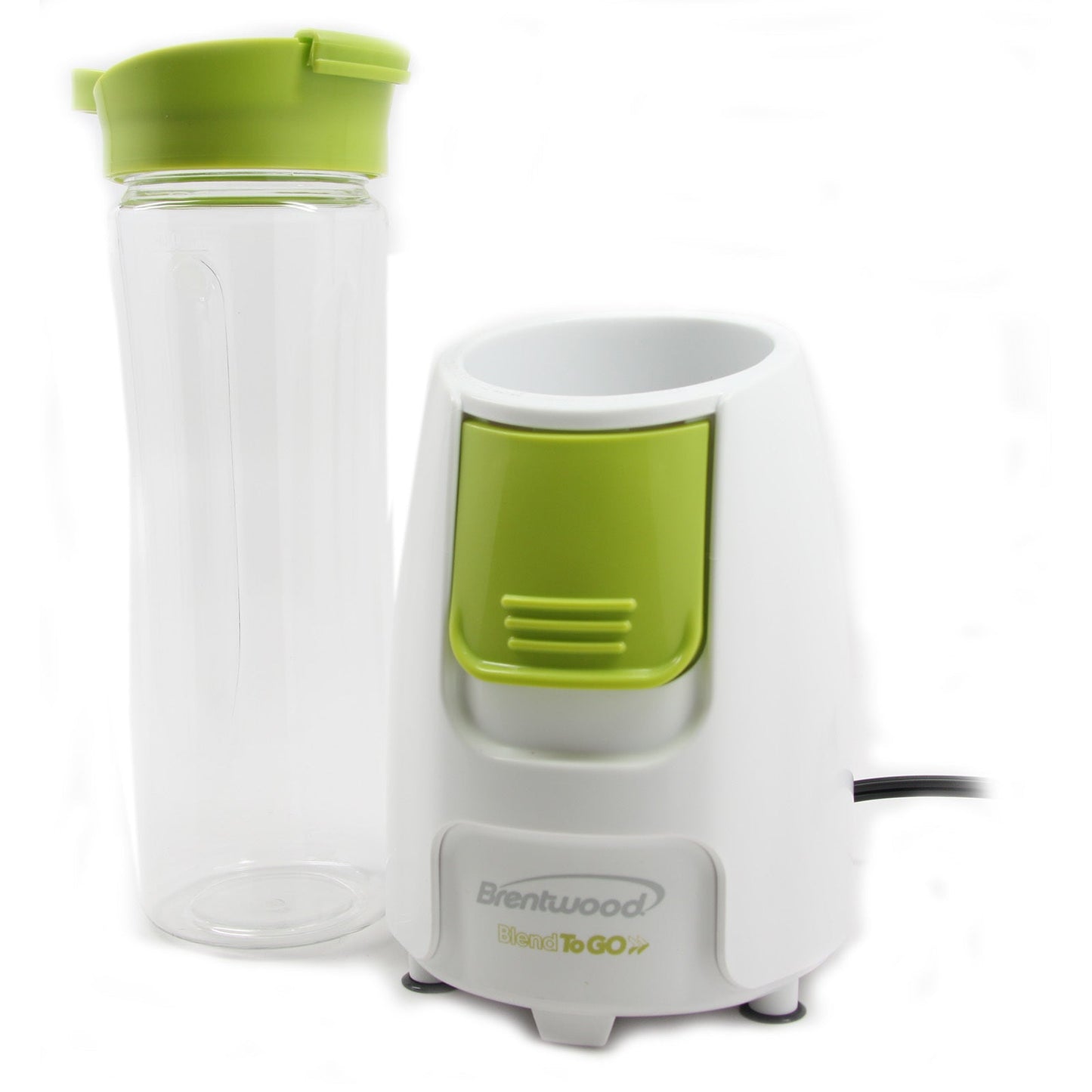 Brentwood Blend-To-Go Personal Blender in White and Green W2B