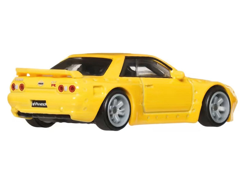 Nissan Skyline GT-R (R32) Pandem RHD (Right Hand Drive) Yellow "Ronin Run II" Series Diecast Model Car by Hot Wheels Hotwheels