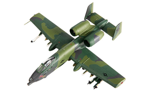 Fairchild Republic A-10 Thunderbolt II Attack Aircraft "23rd Tactical Fighter Wing 706th Fighter Squadron Operation Desert Storm" (1991) United States Air Force 1/144 Diecast Model by JC Wings-0