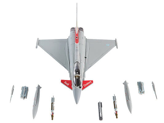 Eurofighter Typhoon FGR4 EF-2000 Aircraft "No.41(R) Squadron 100th Anniversary" (2016) British Royal Air Force 1/72 Diecast Model by JC Wings-0