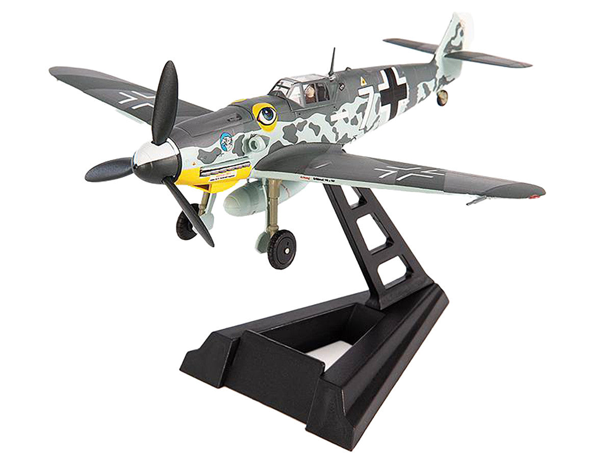 Messerschmitt BF 109G-6 Fighter Aircraft "JG 51 Bulgaria" (1944) German Luftwaffe 1/72 Die Cast Model by JC Wings JC Wings