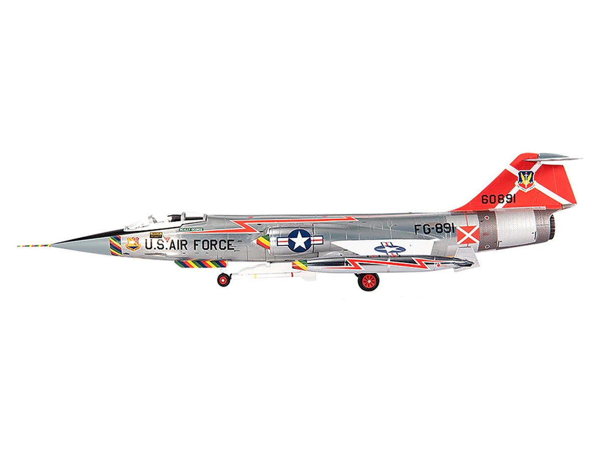 Lockheed F-104C Starfighter Fighter Aircraft "479th Tactical Fighter Wing" (1958) United States Air Force 1/72 Diecast Model by JC Wings-1