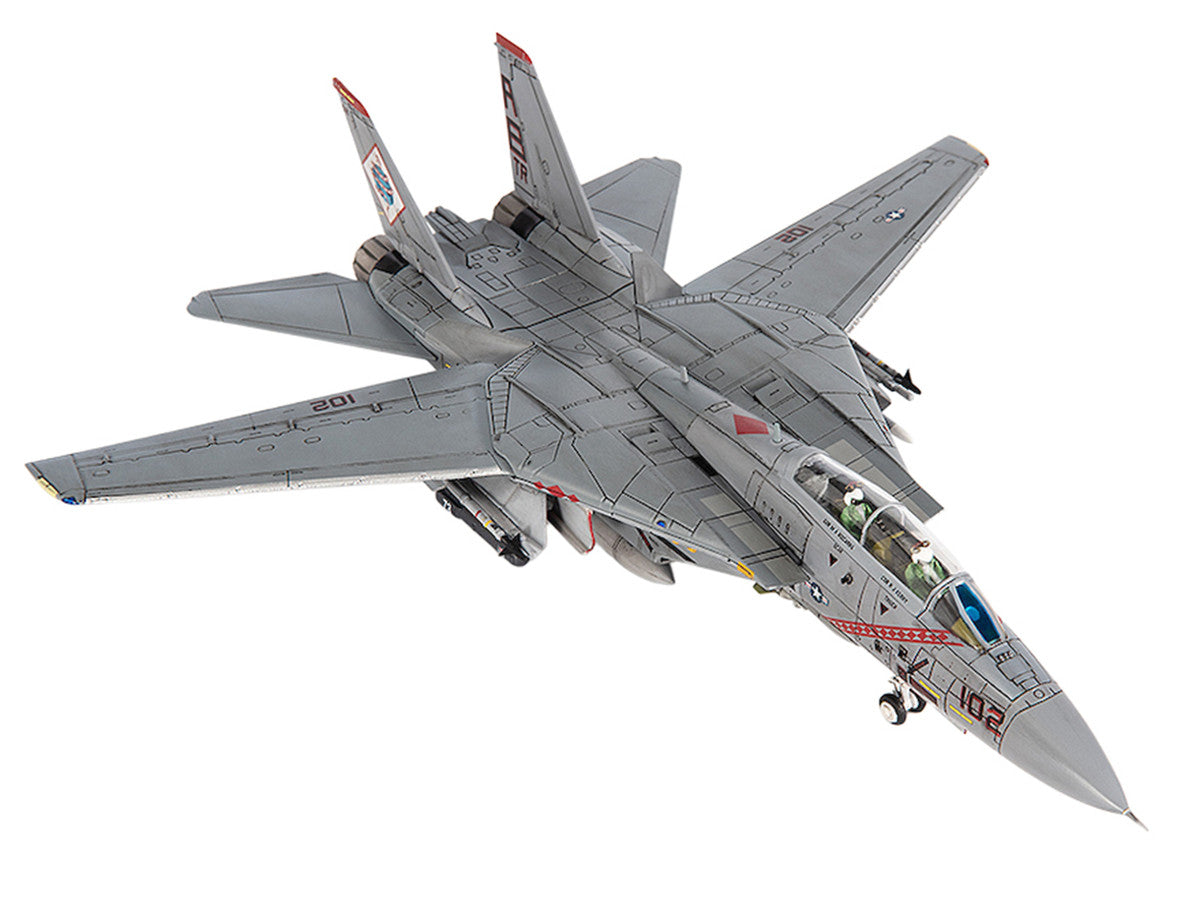 Grumman F-14B Tomcat Fighter Aircraft "VF-102 Diamondbacks Operation Enduring Freedom" (2001) United States Navy 1/72 Diecast Model by JC Wings-2