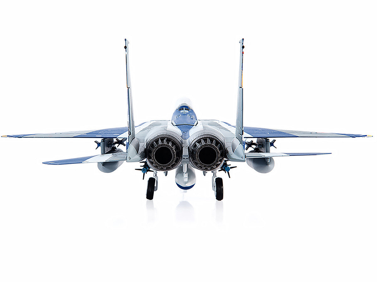 F-15DJ JASDF (Japan Air Self-Defense Force) Eagle Fighter Aircraft "23rd Fighter Training Group 20th Anniversary" with Display Stand Limited Edition to 600 pieces Worldwide 1/72 Diecast Model by JC Wings JC Wings