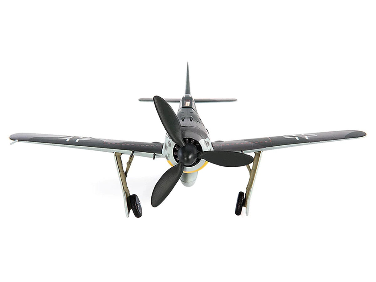 Focke-Wulf Fw 190A-8 Fighter Aircraft "JG 26 Schlageter France" (1945) German Luftwaffe 1/72 Diecast Model by JC Wings JC Wings