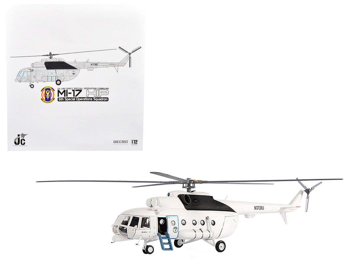 Mil Mi-17 HIP Helicopter "US Air Force Special Operation Command (AFSOC) 6th Special Operations Squadron" (2012) 1/72 Diecast Model by JC Wings JC Wings