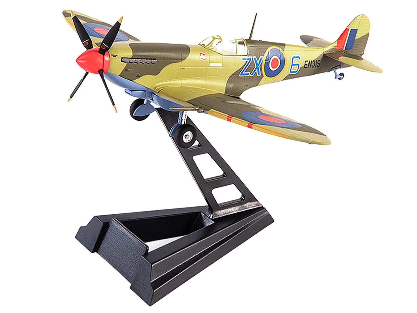 Supermarine Spitfire MK IXC Fighter Aircraft "Royal Air Force Ldr. Stanislav Skalsk Polish Combat Team North Africa" (1943) 1/72 Diecast Model by JC Wings