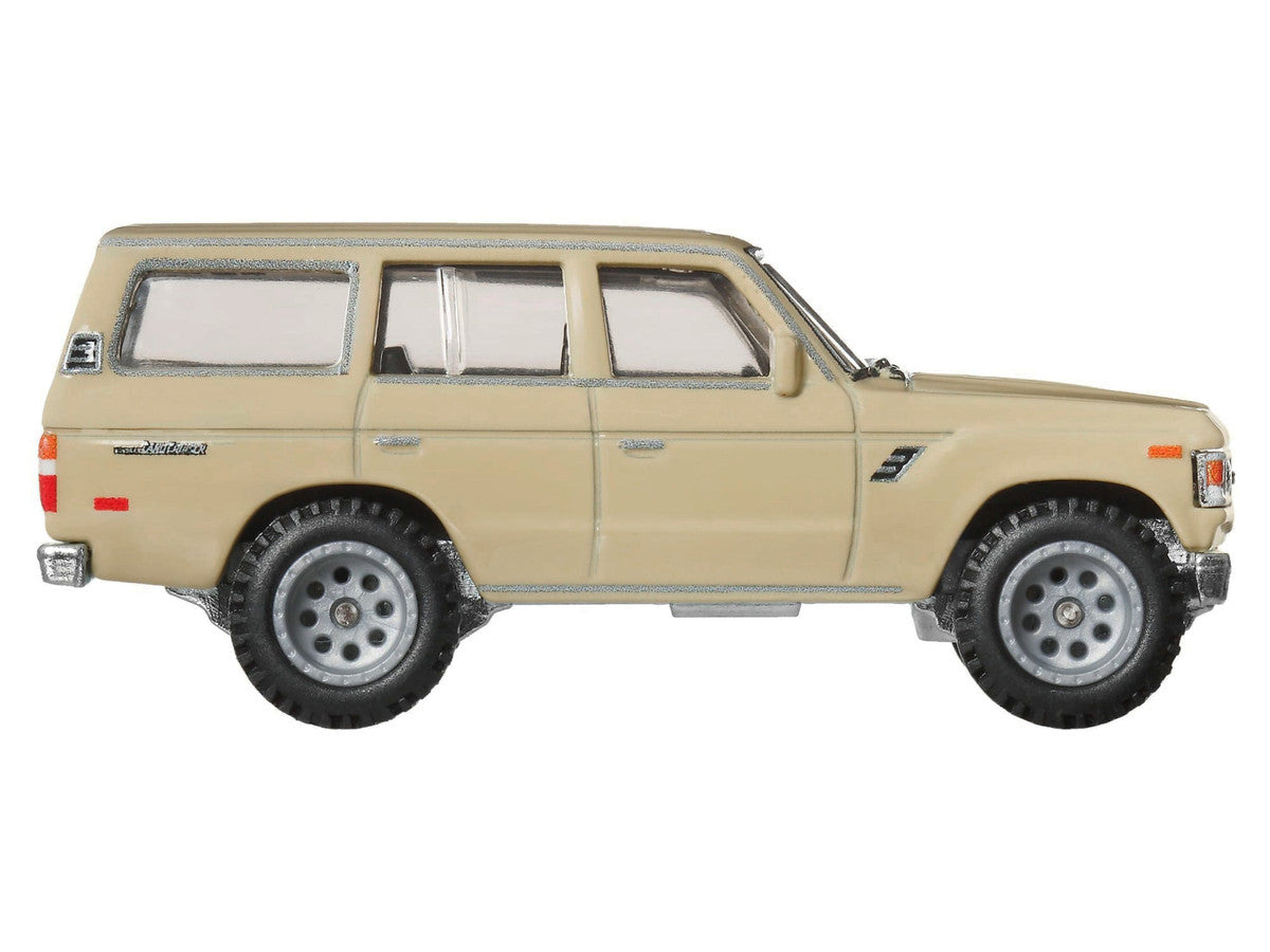 Toyota Land Cruiser FJ60 Tan "Hobbs & Shaw" (2019) Movie "Fast & Furious" Series Diecast Model Car by Hot Wheels Hotwheels