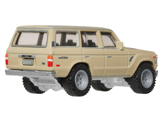 Toyota Land Cruiser FJ60 Tan "Hobbs & Shaw" (2019) Movie "Fast & Furious" Series Diecast Model Car by Hot Wheels Hotwheels