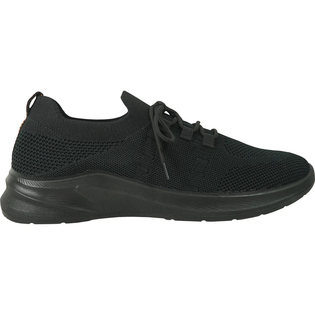VANGELO Men Slip Resistant Shoe JIMMY-1 Black-3
