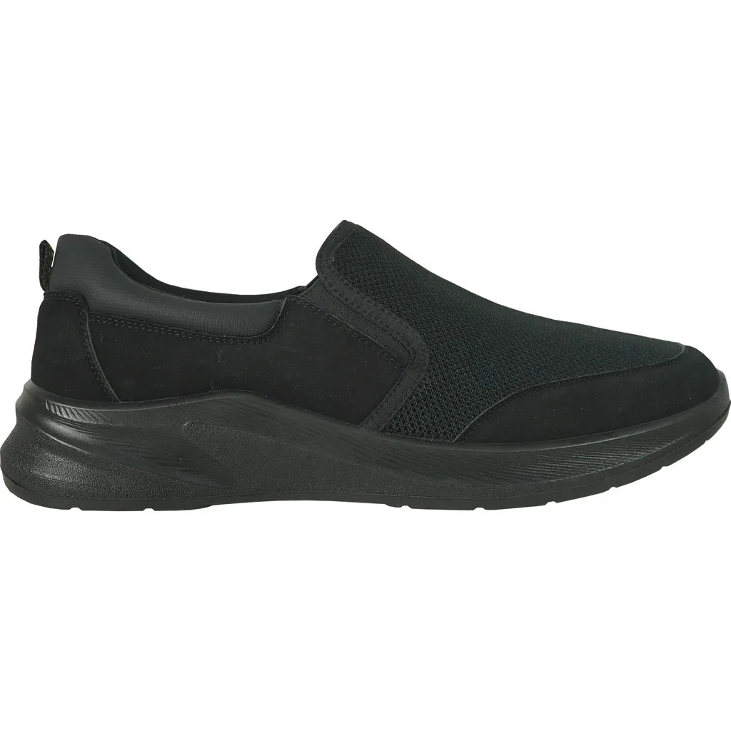 VANGELO Men Slip Resistant Shoe JIMMY-2 Black-3