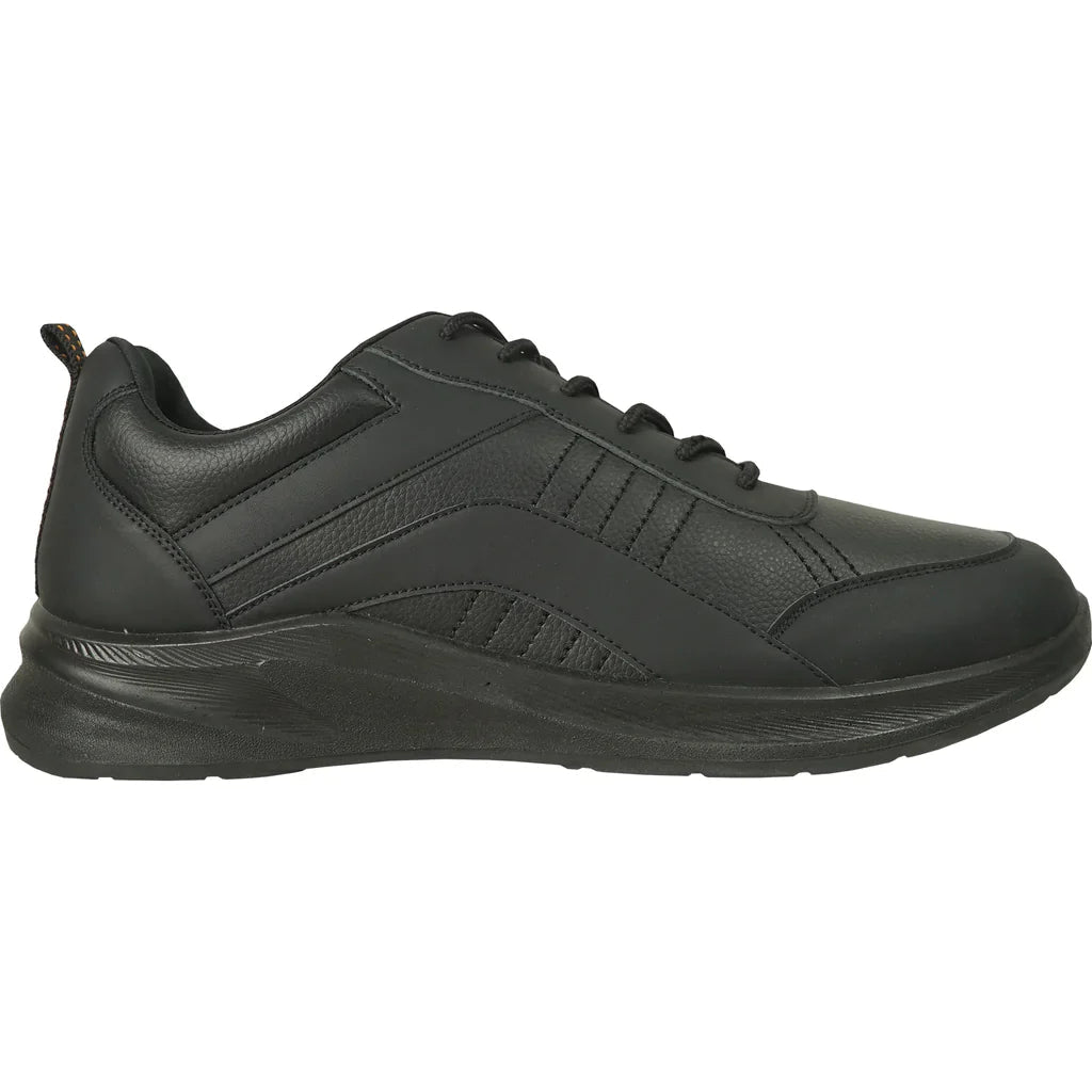 VANGELO Men Slip Resistant Shoe JIMMY-4 Black Tux-USA