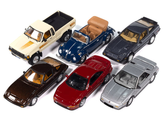 "Classic Gold Collection" 2026 Release 1 Set A of 6 Cars 1/64 Diecast Model Cars by Johnny Lightning-1