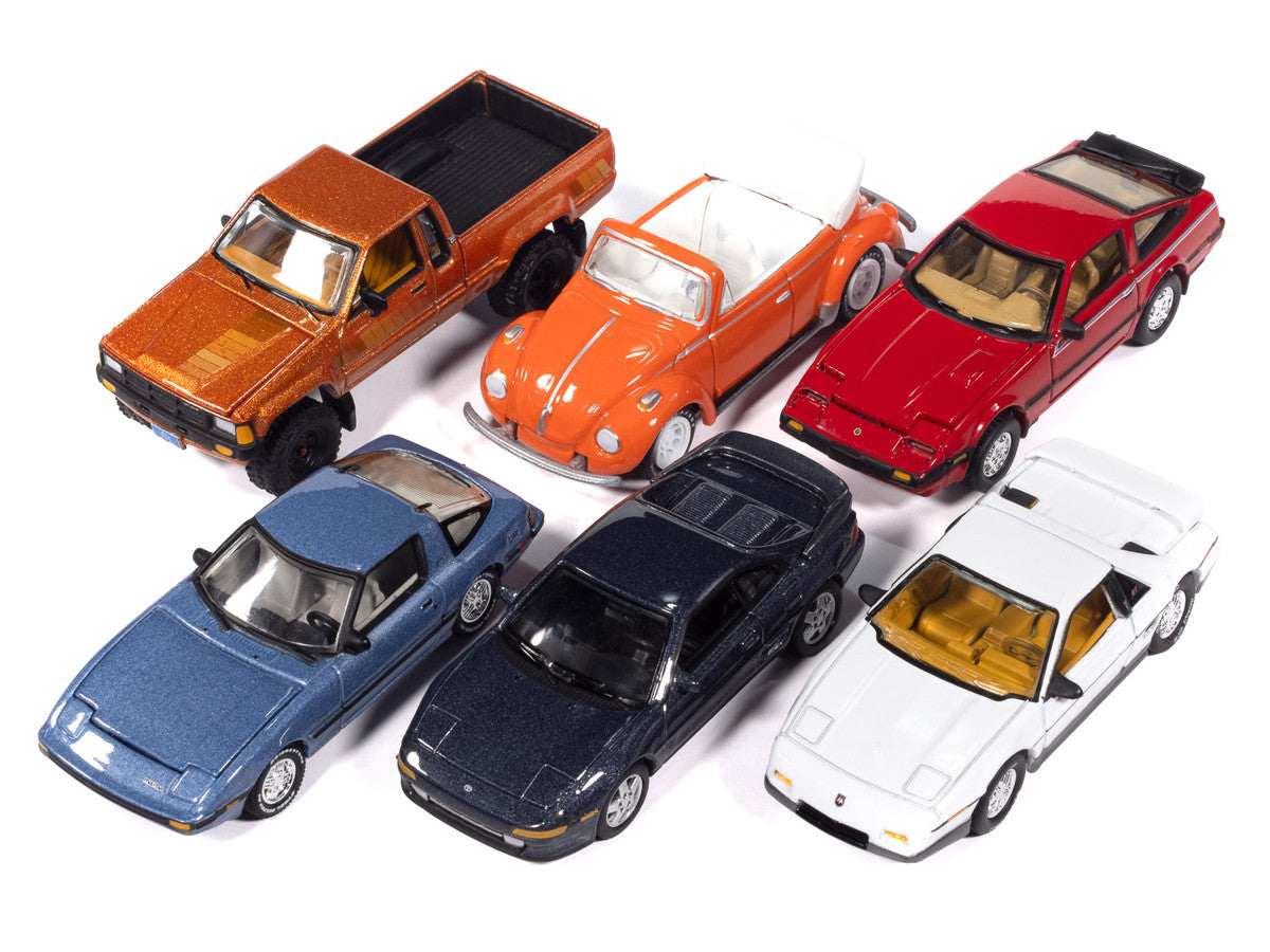 "Classic Gold Collection" 2026 Release 1 Set B of 6 Cars 1/64 Diecast Model Cars by Johnny Lightning-1