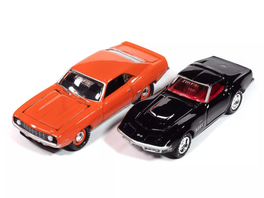 Johnny Lightning "2-Packs" 2024 Release 1 Set A of 6 pieces 1/64 Diecast Model Cars by Johnny Lightning Johnny Lightning